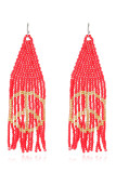 Vintage Colorful Tassel Earrings MOQ 5PCS