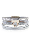 Multilayer Crystal Knit Bracelet MOQ 5pcs