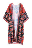 Chiffon Print Beach Cover Up Kimono Unishe Wholesale