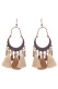 Vintage Wood Beads Tassels Earring Sets MOQ 5pcs