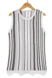 Striped Knit Tank Top Unishe Wholesale