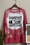 Camping Is My Happy Place Long Sleeves Top Women Unishe Wholesale