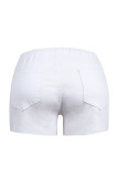 Distressed Ripped Pocketed Denim Shorts Unishe Wholesale