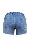 Distressed Ripped Pocketed Denim Shorts Unishe Wholesale