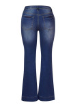 Washed Stretch Bell Jeans Pants Unishe Wholesale