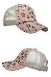 Foil Leopard Print Baseball Hat Unishe Wholesale MOQ 3pcs