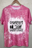 Camping Is My Happy Place Graphic Tee Unishe Wholesale