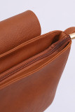 Sweet PU Leather Tassel Messenger Hand Bag MOQ 3pcs