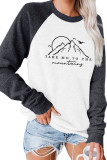 Take Me to the Mountains Long Sleeve Graphic Tee UNISHE Wholesale