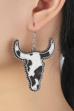 Leopard Bull Head Earrings Unishe Wholesale