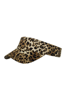 Leopard Empty Top Baseball Cap Sun Hat Unishe Wholesale MOQ 3PCS