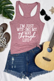 WTFing My Way Through Life Graphic Tank Unishe Wholesale