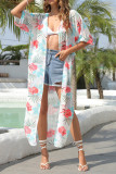 Chiffon Print Open Kimono Dress Cover Up Unishe Wholesale