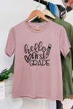 Hello First Grade Graphic T-Shirt Unishe Wholesale