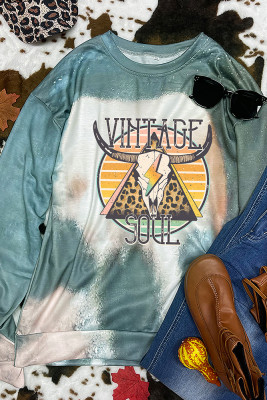 Vintage Soul Longhorn Retro Sweatshirt Women UNISHE Wholesale