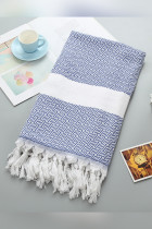 Knit Color Block Beach Towel MOQ 3pcs