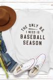 The Only BS I need ,Baseball SeasonPrint Pullover Longsleeve Sweatshirt Unishe Wholesale
