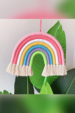 Woven Cloud Rainbow Bed Room Decoration MOQ 3PCS