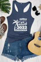 Family Vacation 2022 Graphic Tank Top Unishe Wholesale