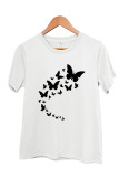 Flying Butterflies Graphic T-Shirt Unishe Wholesale