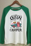 Queen of the Camper Long Sleeve Top Women UNISHE Wholesale