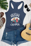 Queen of the Camper Sleeveless Tank Top Unishe Wholesale