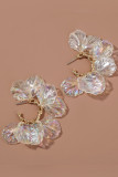 Flower Pearl Tassel Earrings MOQ 5PCs