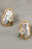 Pearl Butterfly Earrings MOQ 5PCs