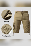 Straight Cotton Pocket Men's Short Pants Unishe Wholesale