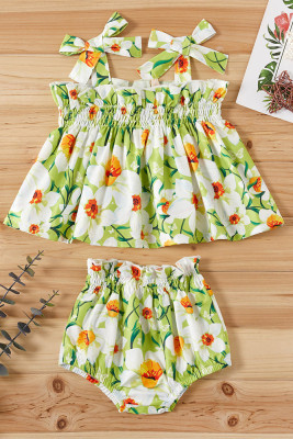 Summer Girls Printing Two Pieces Set Unishe Wholesale