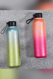 Portable Gradient Color Stainless Steel Bottles 500ml MOQ 3pcs