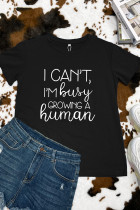I Can't Busy Growing A Human Graphic Tee Unishe Wholesale