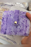 Beads and Ring Keychain Card Holder 