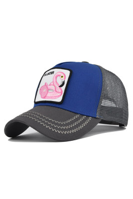 Floater Pink Swan Embroidery Baseball Hat MOQ 3pcs