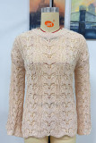 Hollow Out Pullover Sweater  Unishe Wholesale