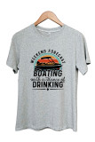 Boating and Drinking-Boating Graphic Tee Unishe Wholesale