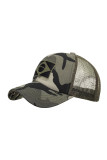 Camouflage Embroidery Baseball Hat MOQ 3pcs