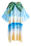 Printing Beach Cover Up Kimono 