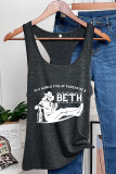 In a World Full of Karens Be A Beth，Beth Dutton，Yellowstone Graphic Tank Unishe Wholesale
