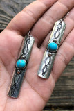 Ethnic Bohemian Turquoise Alloy Earrings MOQ 5PCs