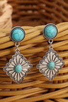 Turquoise Diamond Vintage Earrings MOQ 5pcs
