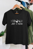 It's Just A Phase Moon Graphic T-Shirt Unishe Wholesale