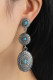 Turquoise Blossom Earrings MOQ 5PCs