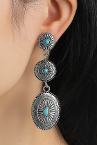 Turquoise Blossom Earrings MOQ 5PCs