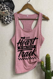 My Heart Is On That Track Tank Top Unishe Wholesale