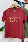 Life is better at the beach Sleeve Graphic Tee Unishe Wholesale