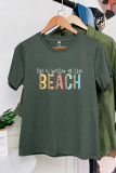 Life is better at the beach Sleeve Graphic Tee Unishe Wholesale