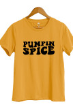 Pumpkin Spice Sleeve Graphic Tee Unishe Wholesale