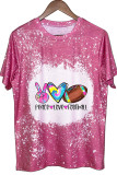 Peace Love Football Graphic Tee Unishe Wholesale
