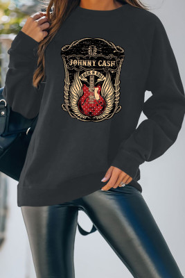 Johnny Cash Longsleeve Sweatshirt Unishe Wholesale
